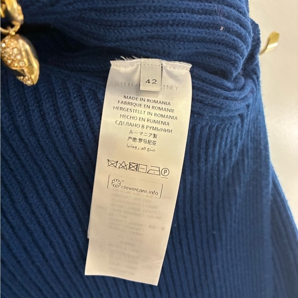 Stella McCartney Blue Women's Sweater 40 - Picture 4 of 4